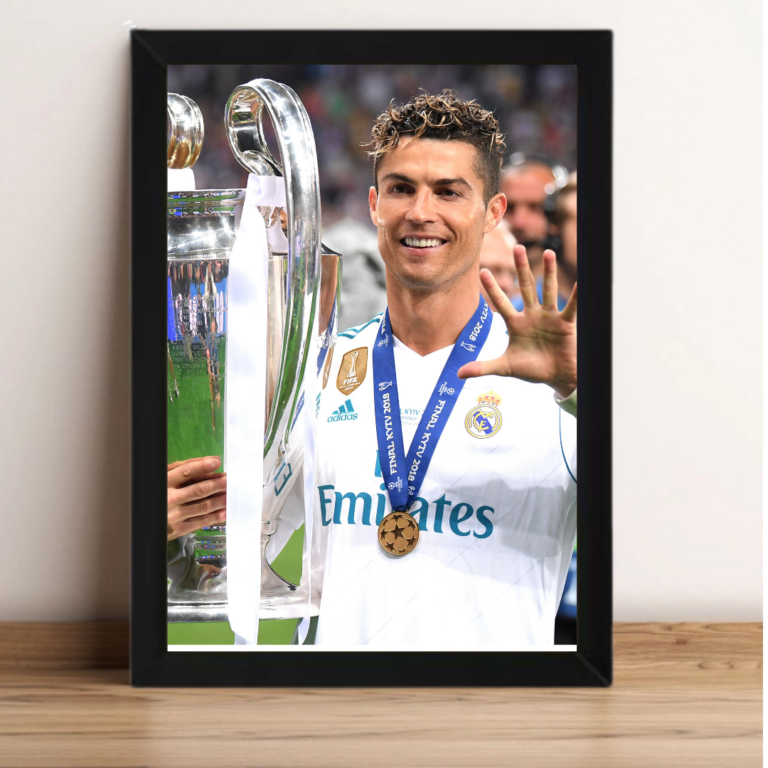 Cristiano Ronaldo 5 Champions League